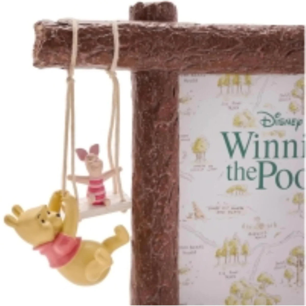 Winnie the Pooh & Piglet Swing Photo Frame - Brown – image 3