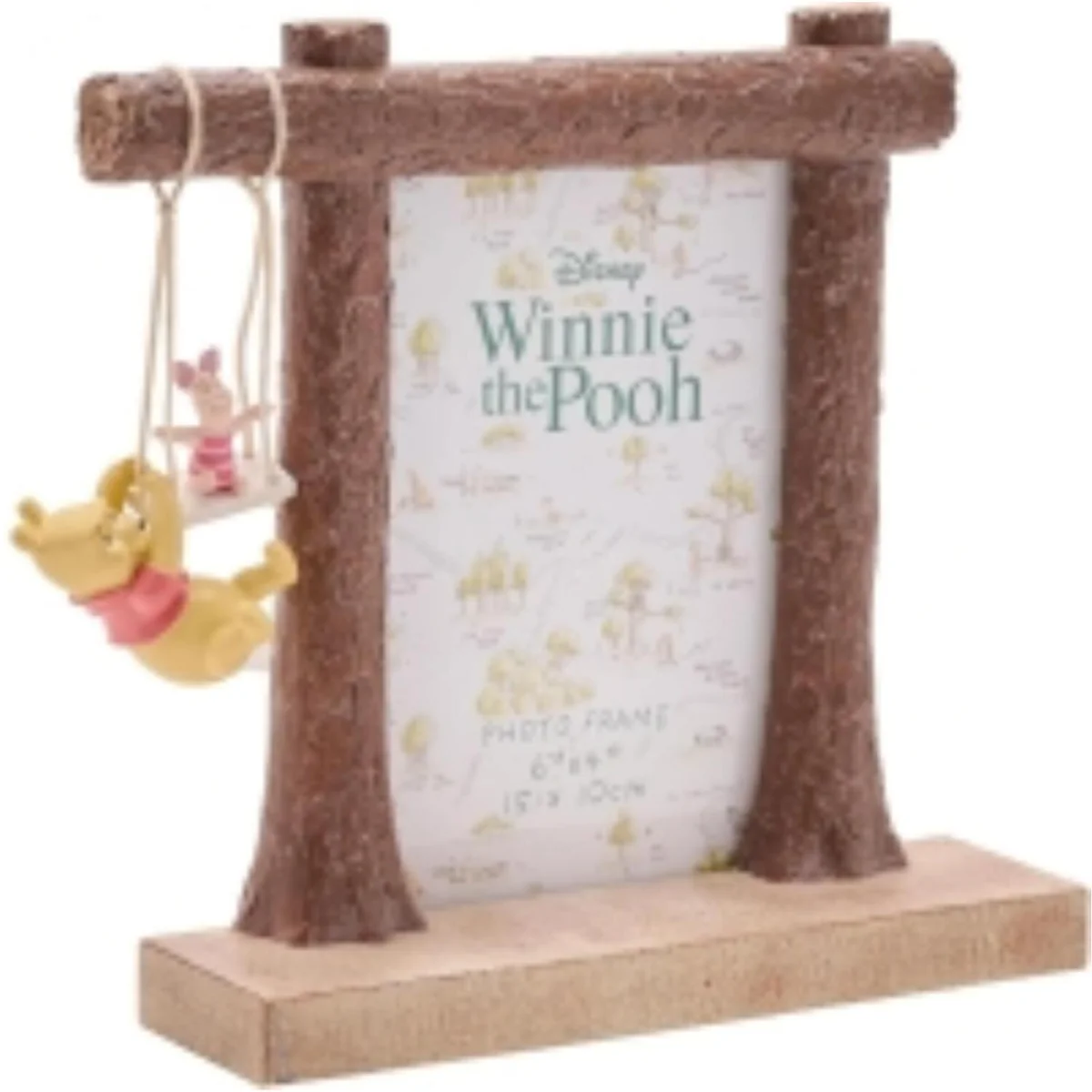 Winnie the Pooh & Piglet Swing Photo Frame - Brown – image 4