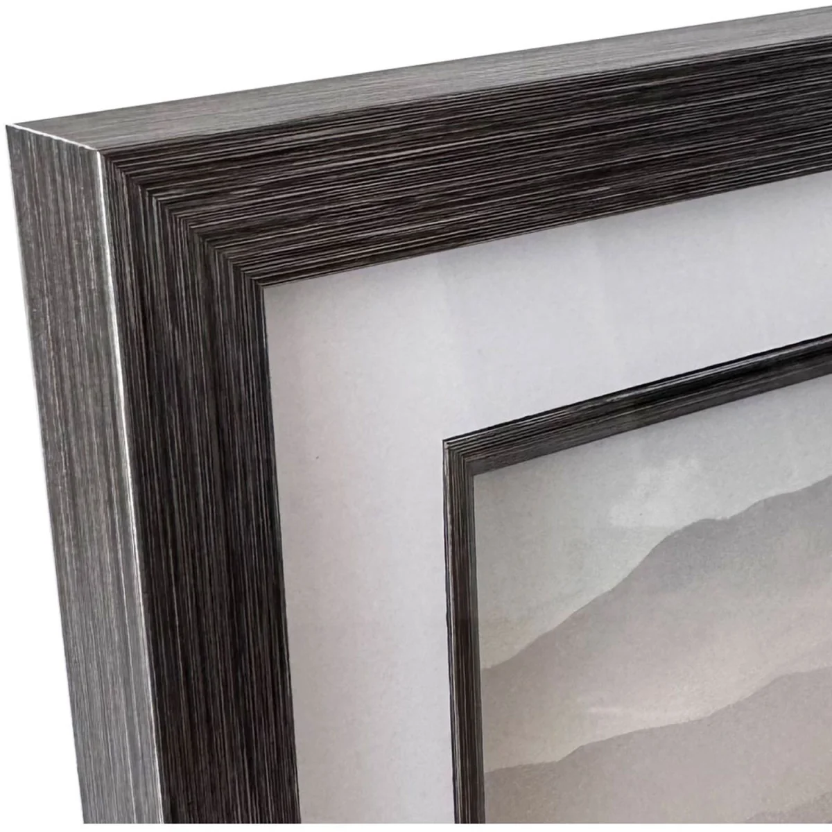 Pewter Mounted Inlay Box Frame - Pewter / 7 x 5 inch – image 1