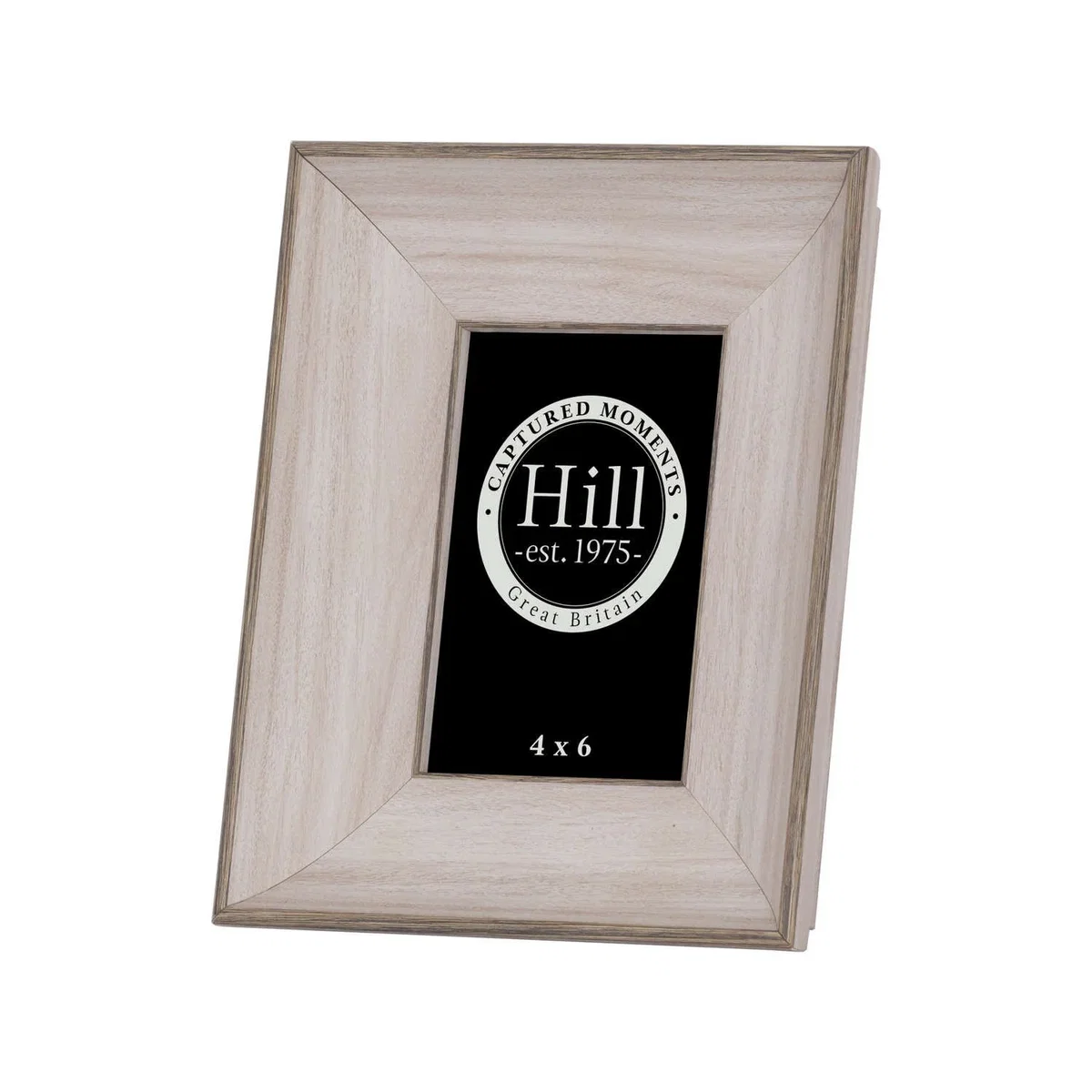 White Washed Wood 4x6 Photo Frame Rustic Rustic Wall Decor - White – image 2