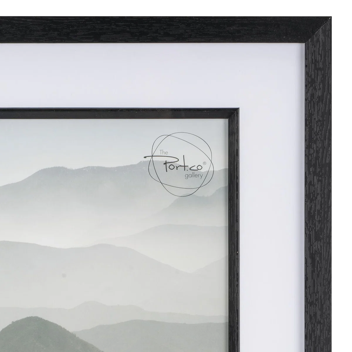 Black Mounted Inlay Box Frame - Black / 12x12in – image 2