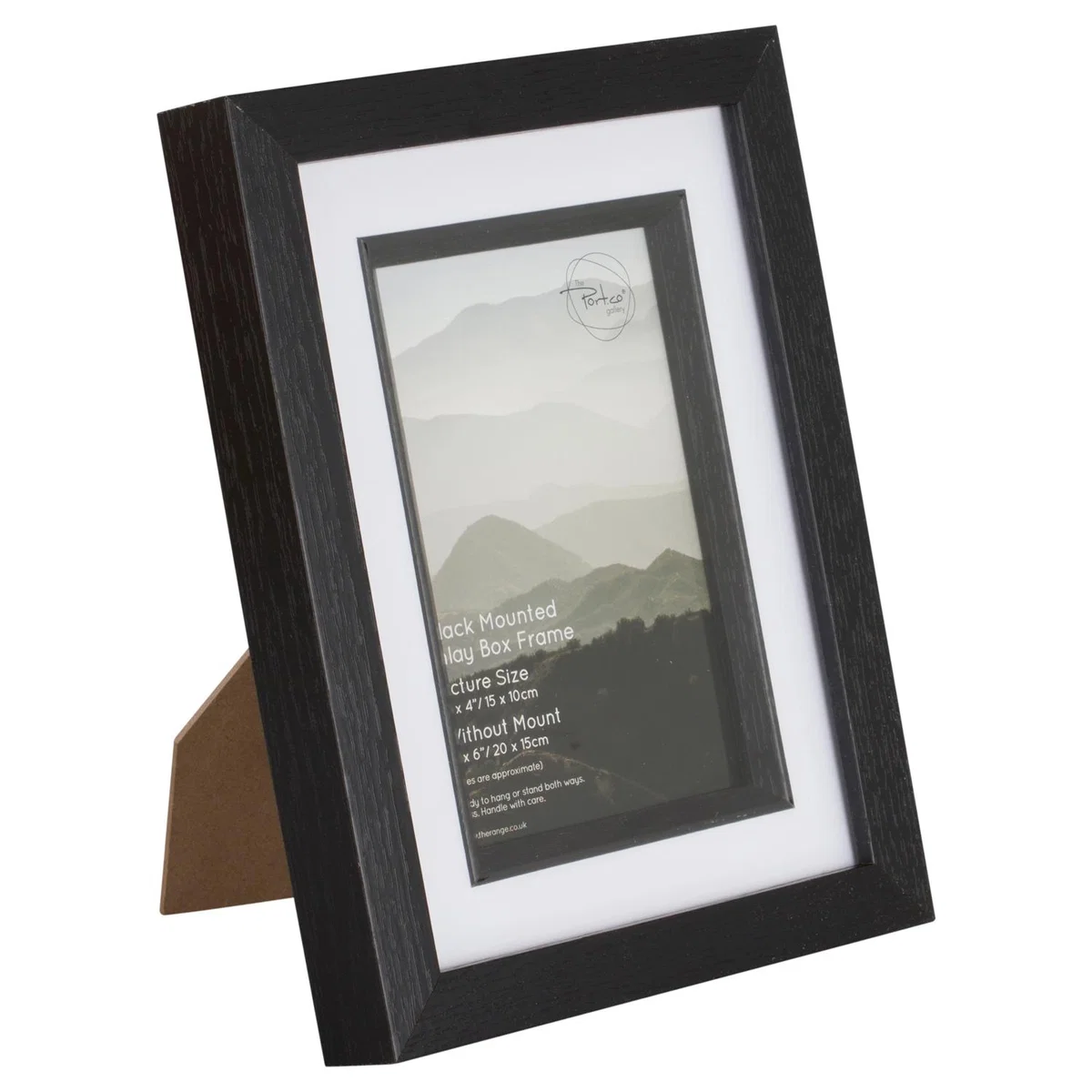 Black Mounted Inlay Box Frame - Black / 12x12in – image 15