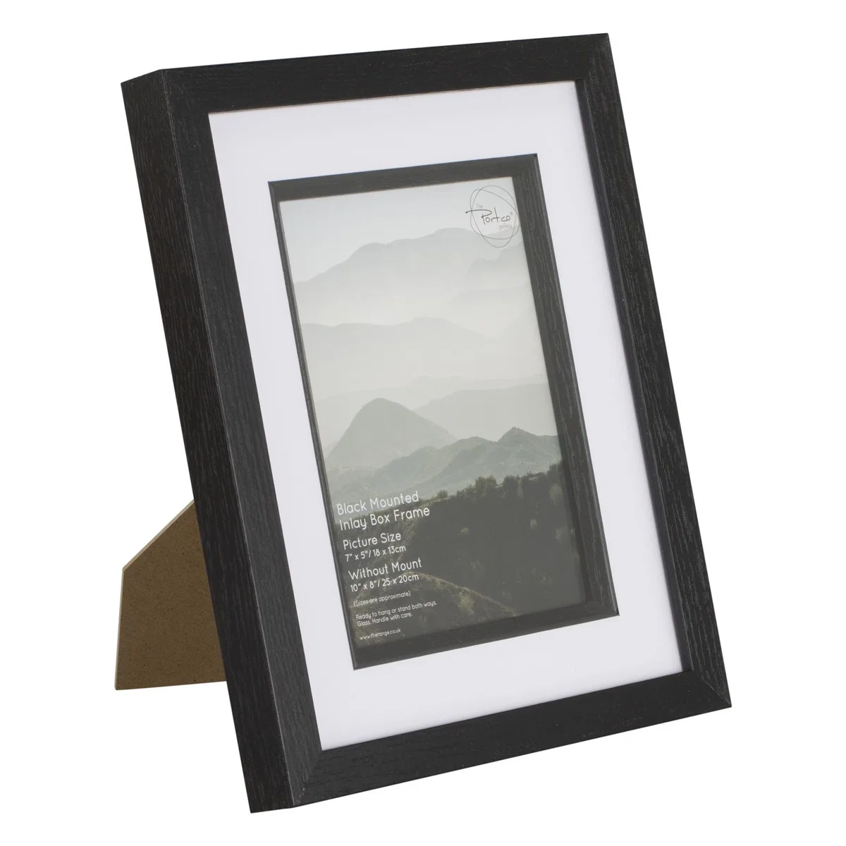 Black Mounted Inlay Box Frame - Black / 12x12in – image 17