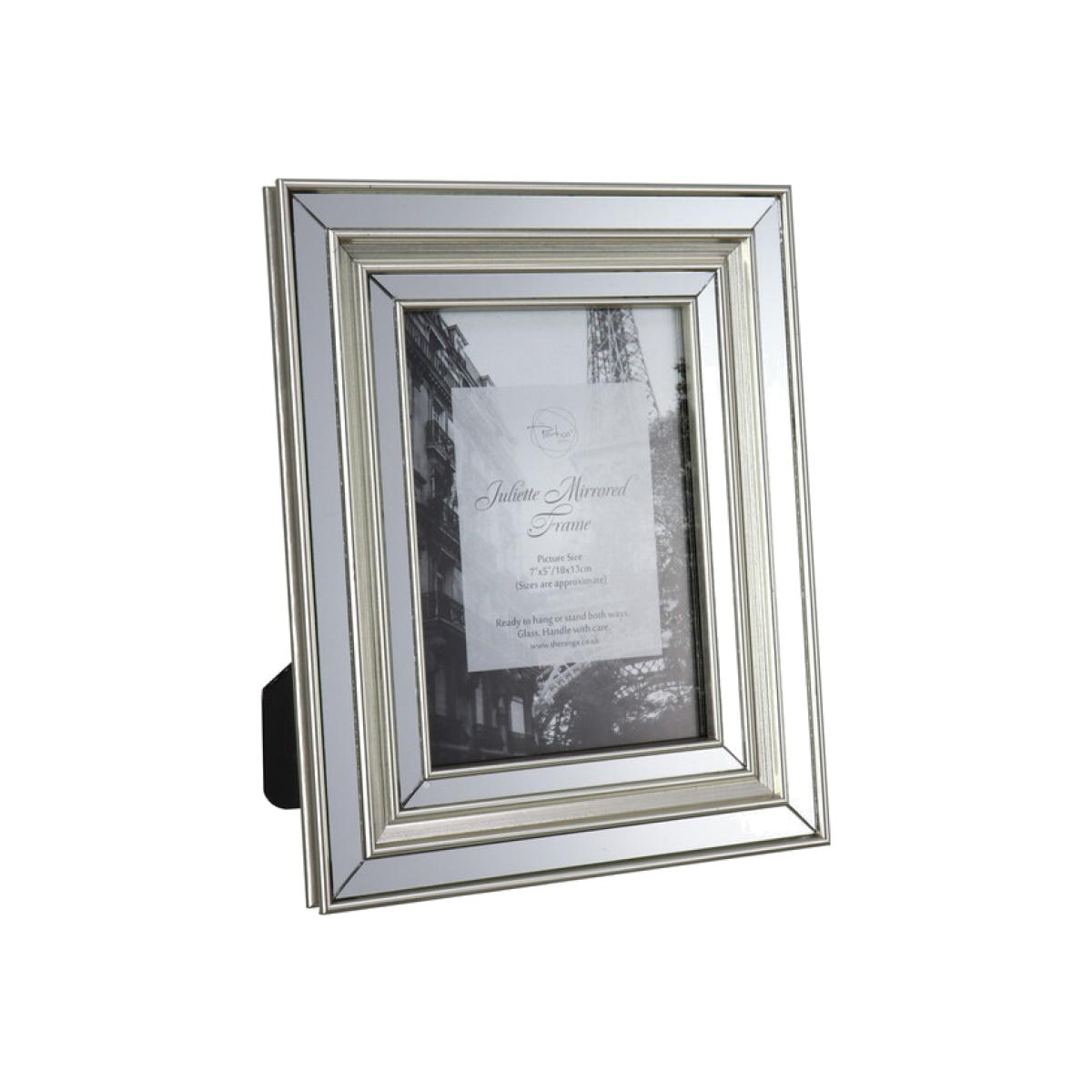 Juliette Mirrored Frame - 7" x 5" – image 1