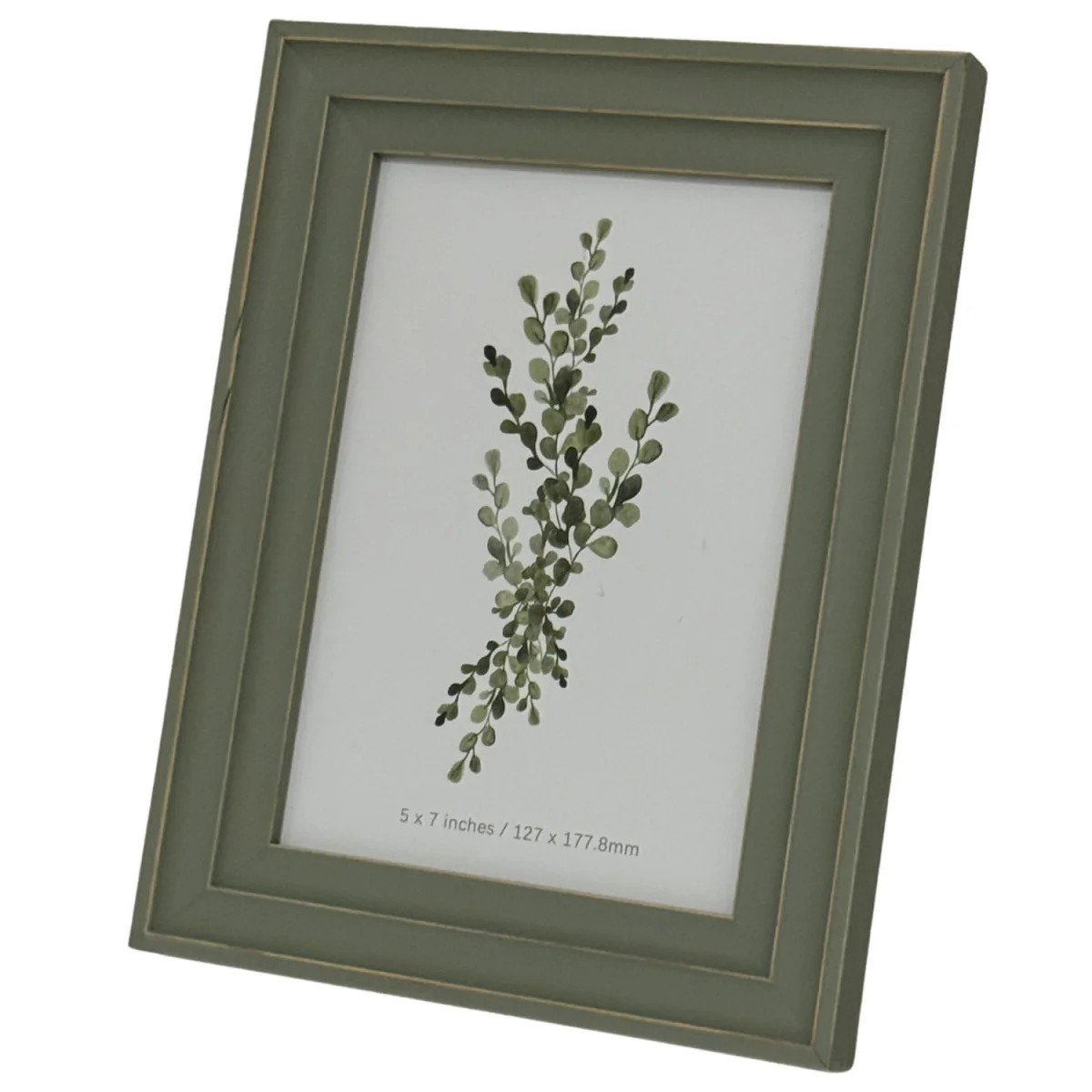 Vilde 5x7 Photo Frame in Tonal Refined Finish - Jade – image 2