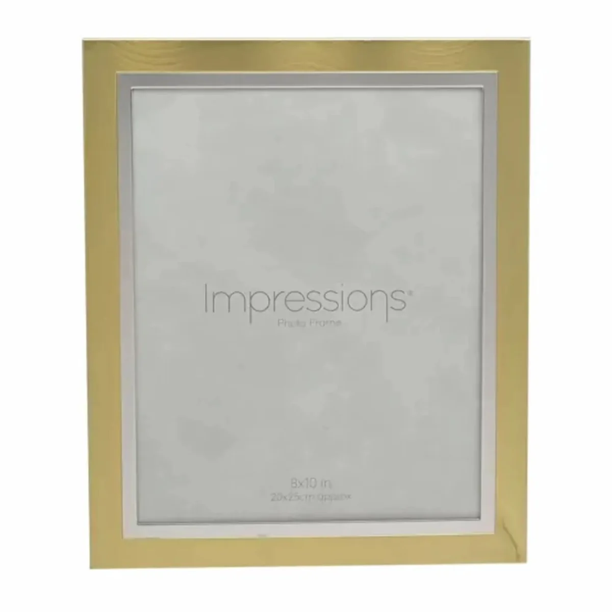 Brushed Gold Finish Photo Frame Gold - Gold – image 2