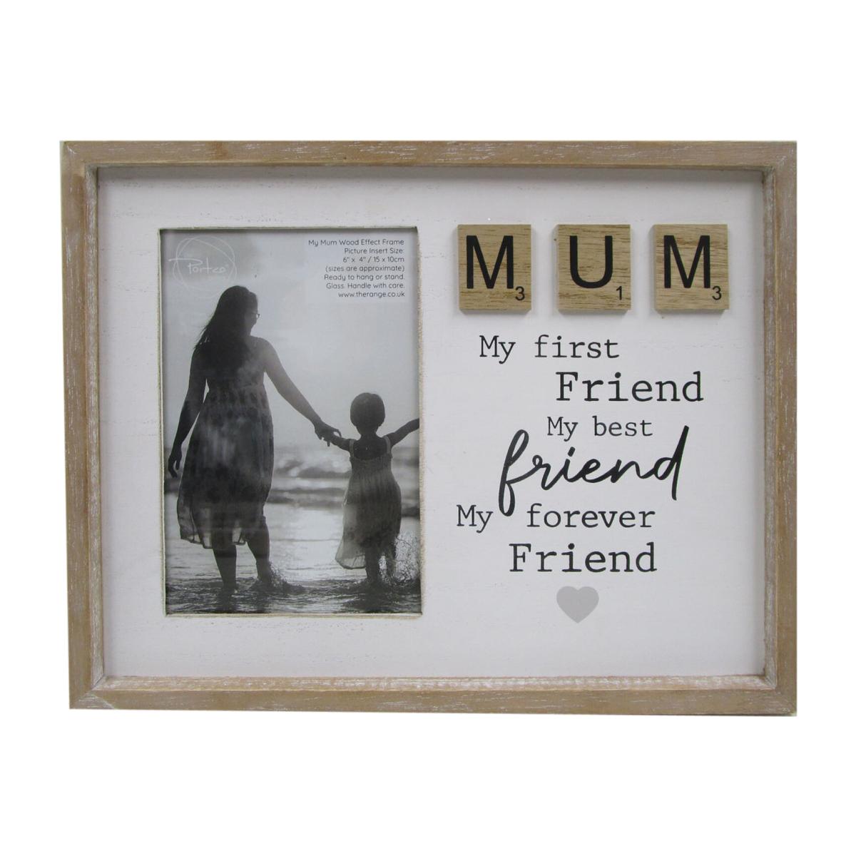 My Mum Wood Effect Frame