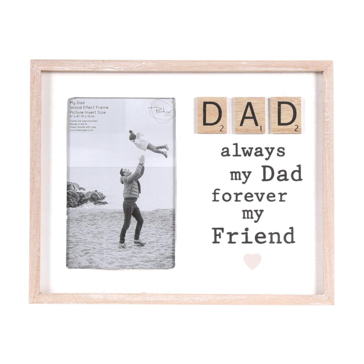 My Dad Wood Effect Frame – image 1