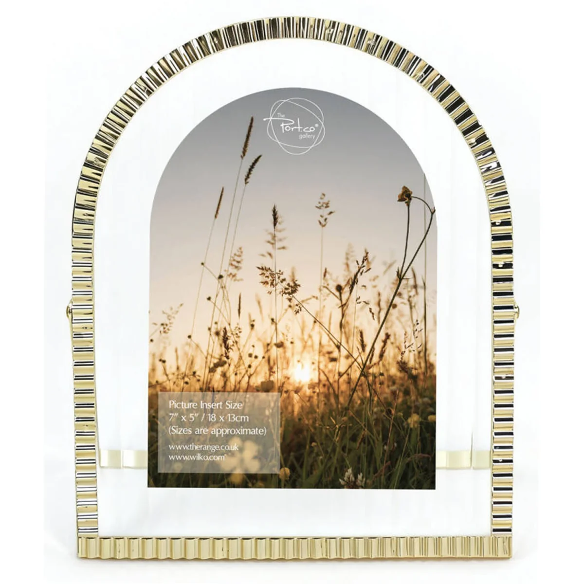 Gold Fluted Arch Easel Frame – image 2