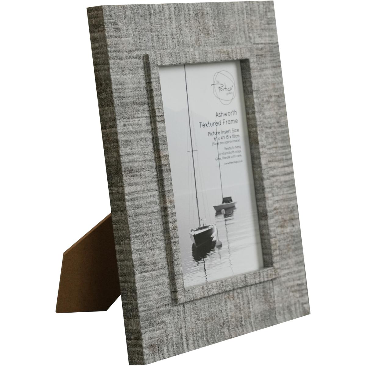 Ashworth Textured Frame - Grey / 6x4in – image 2