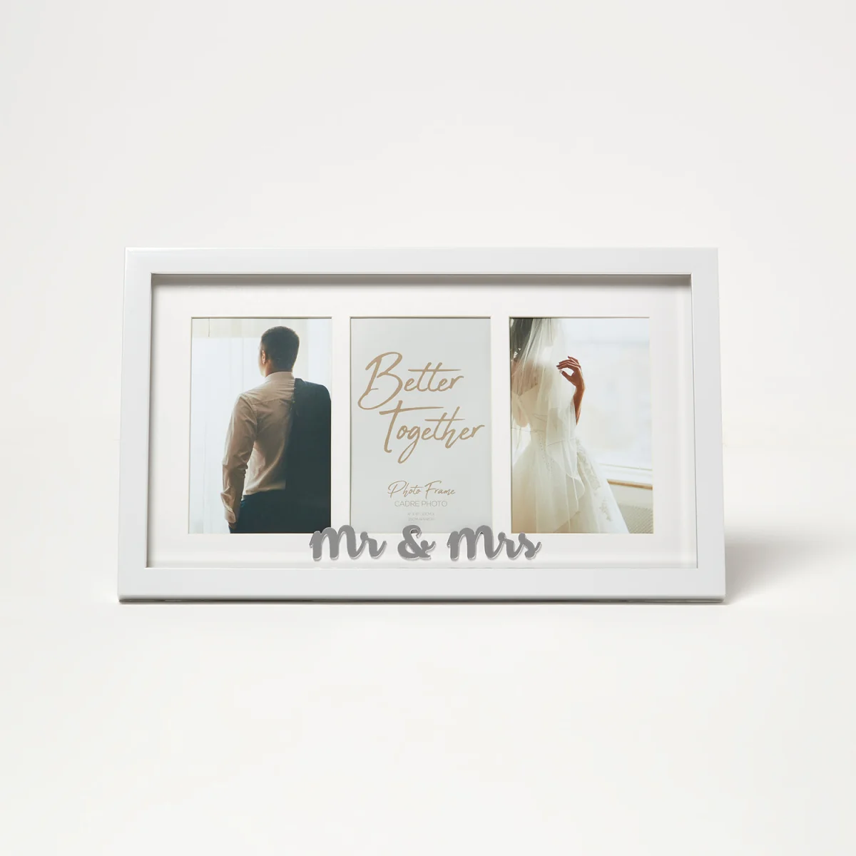 Better Together Triple Wedding Frame - White – image 2