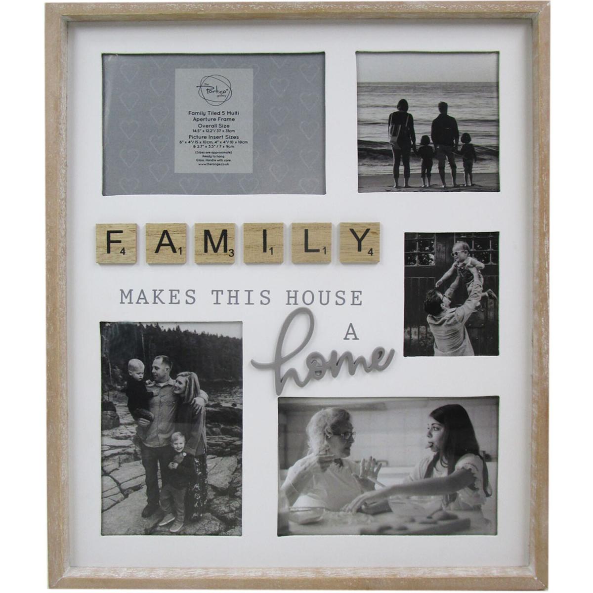 Family Tiled 5 Multi-Aperture Frame