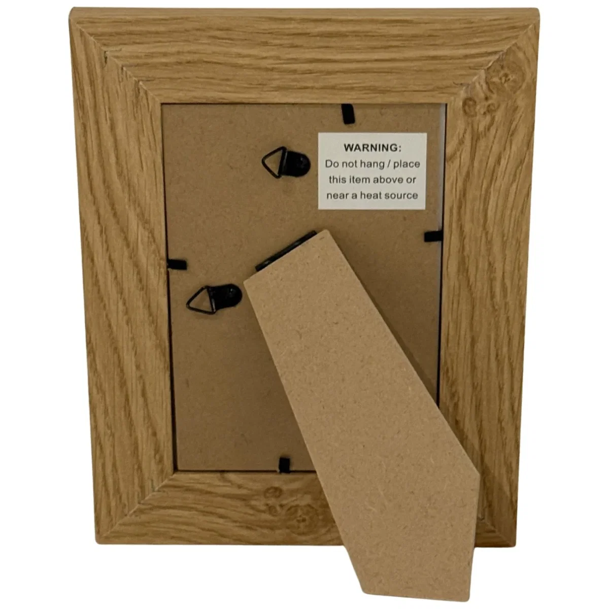 Tundra 5x7 Photo Frame Standing Display Portrait Landscape - Brown – image 4