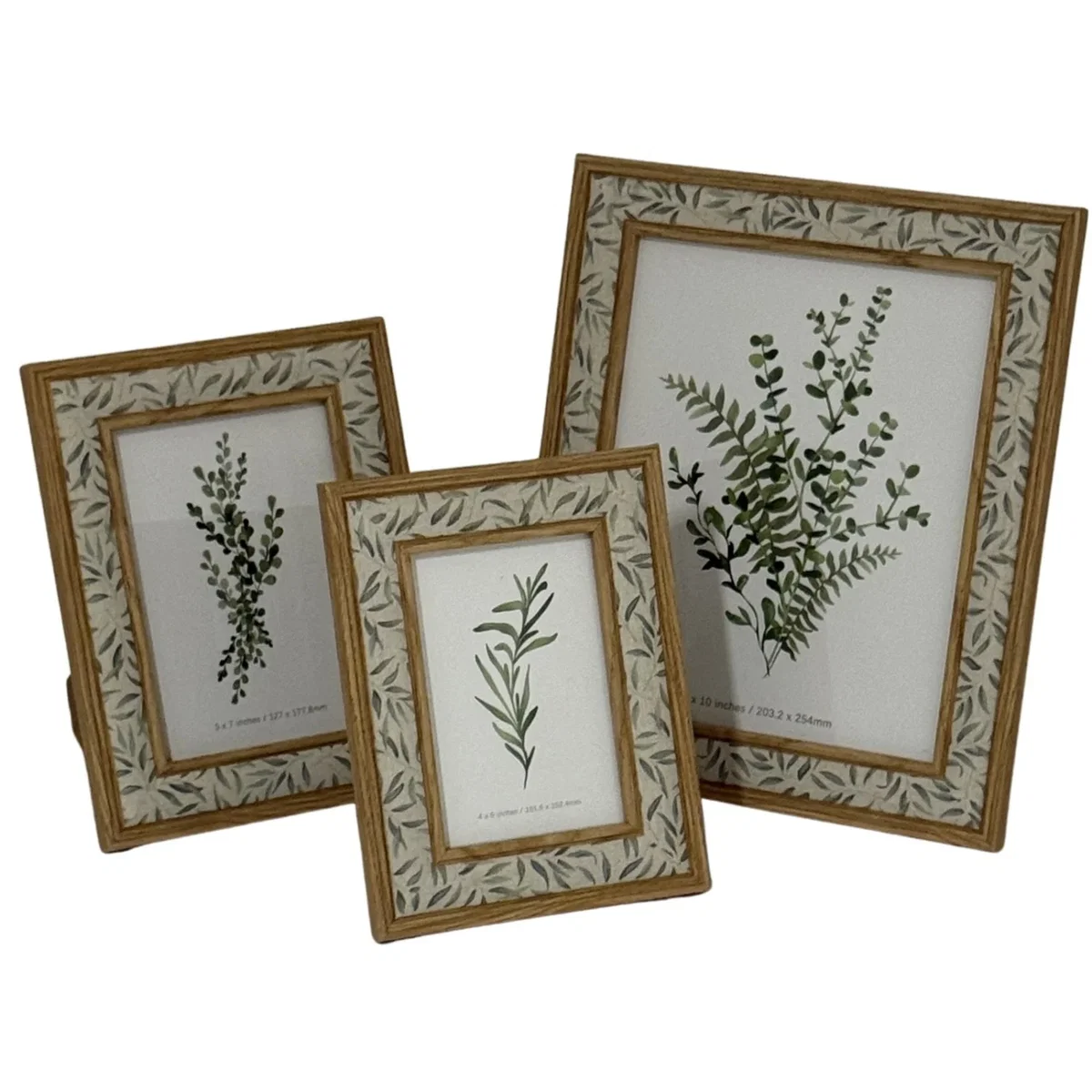 Tundra 5x7 Photo Frame Standing Display Portrait Landscape - Brown – image 5
