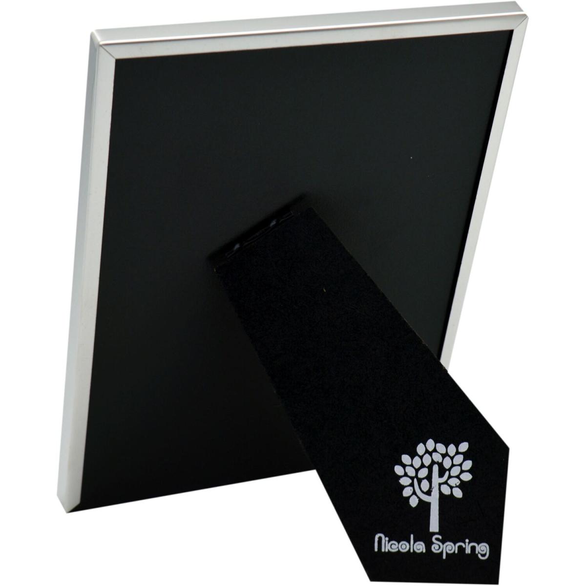 6x8" Metal Photo Frame Silver - Silver – image 6