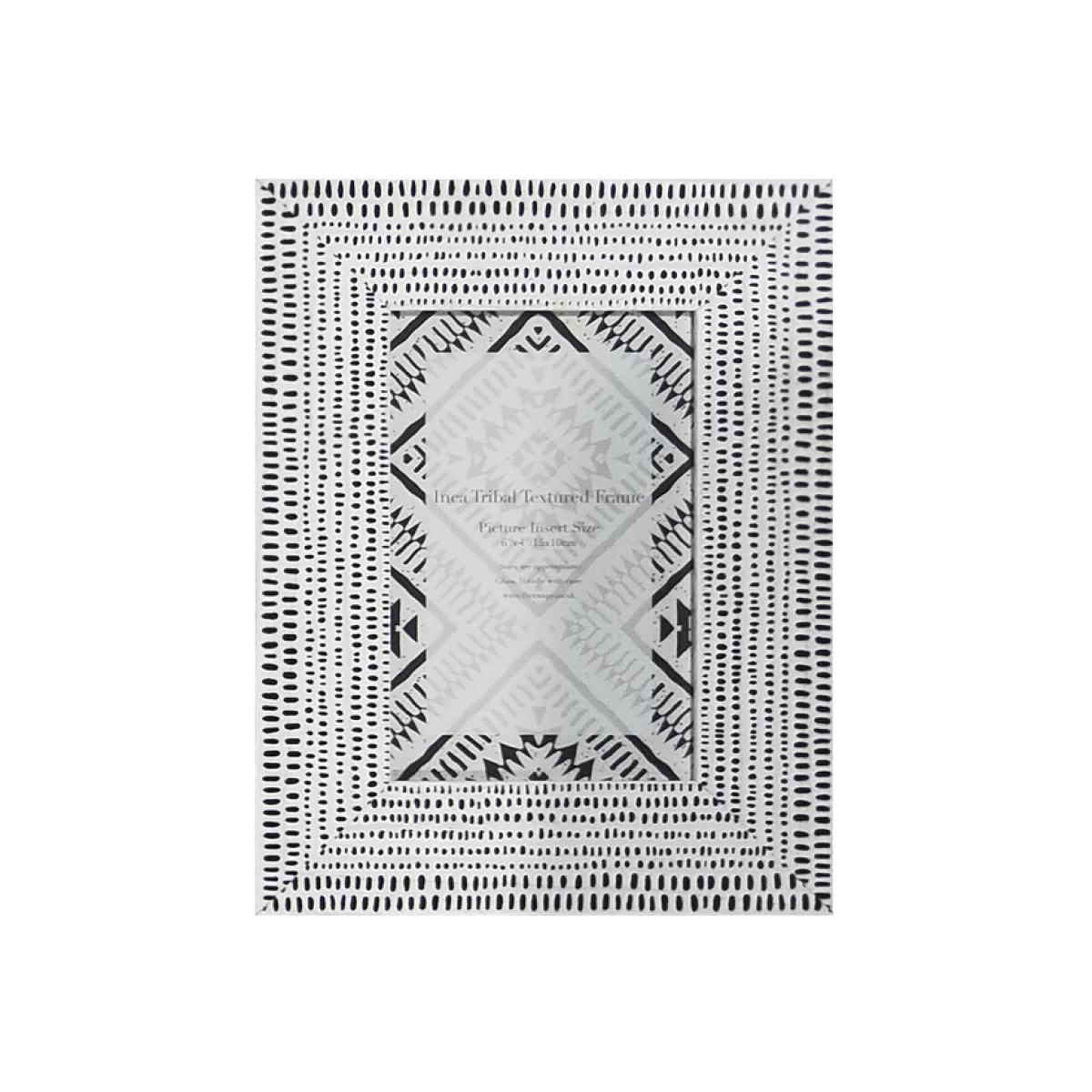 Inca Tribal Textured Frame - 6x4in – image 1