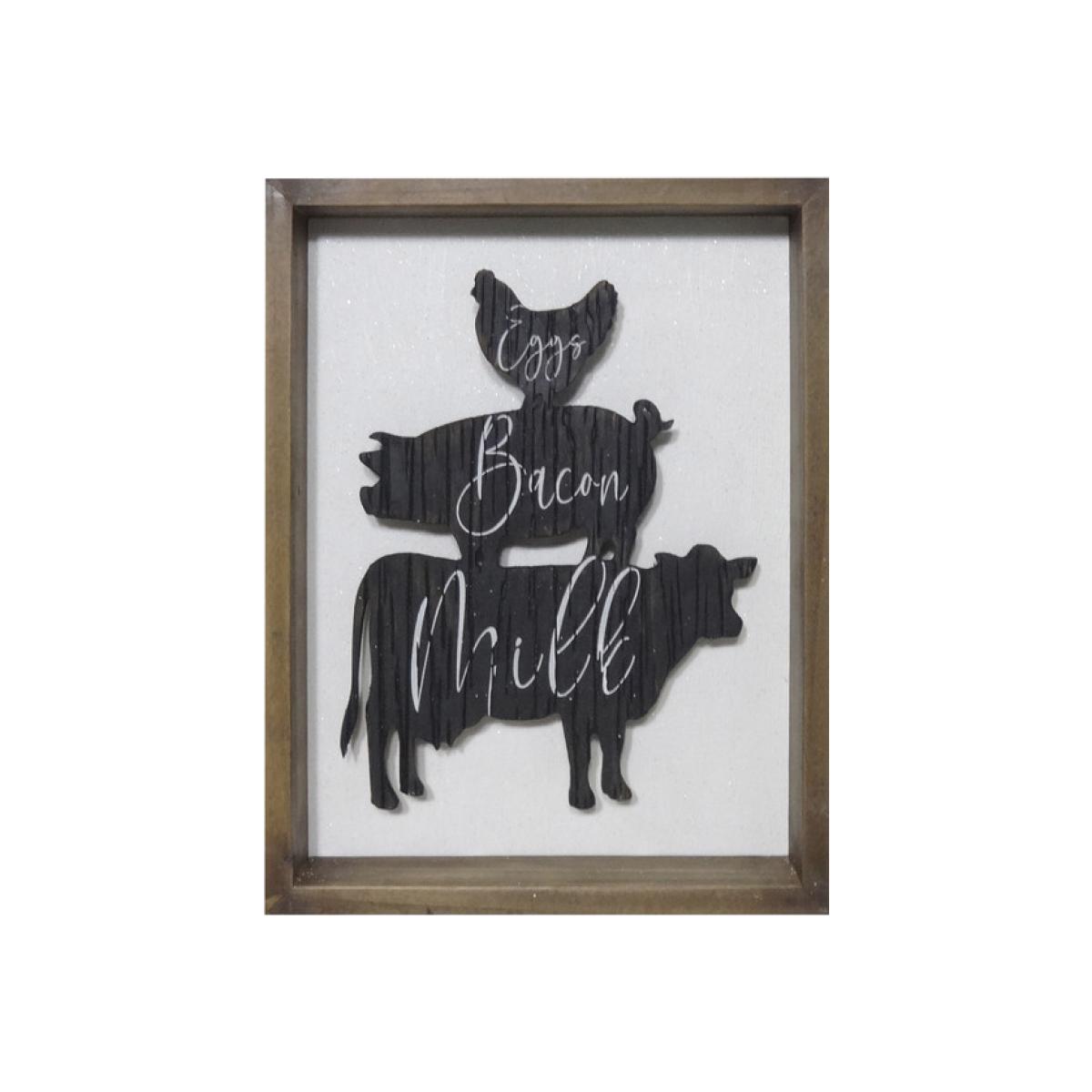 Milton Farm 3D Rustic Plaque – image 1