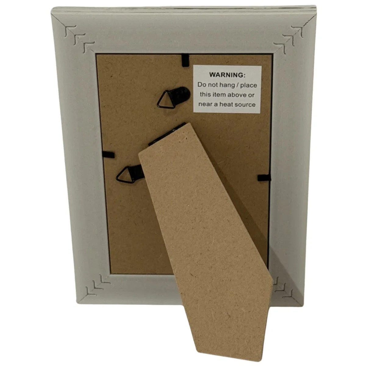 Alba 4x6 Photo Frame Warm Cream Soft White Finish - White – image 4