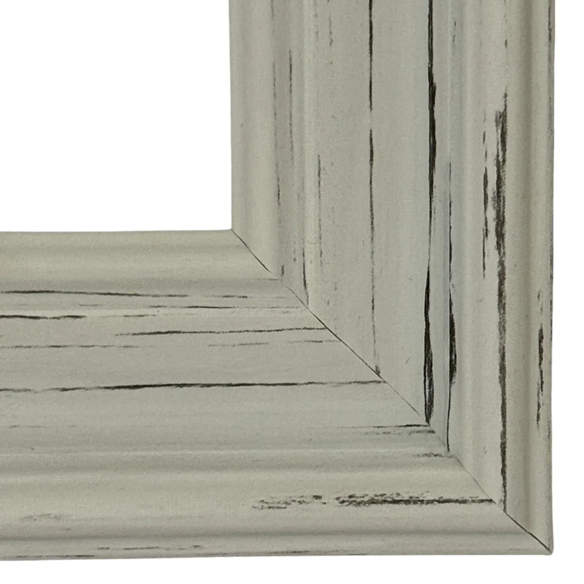 Alba 4x6 Photo Frame Warm Cream Soft White Finish - White – image 1
