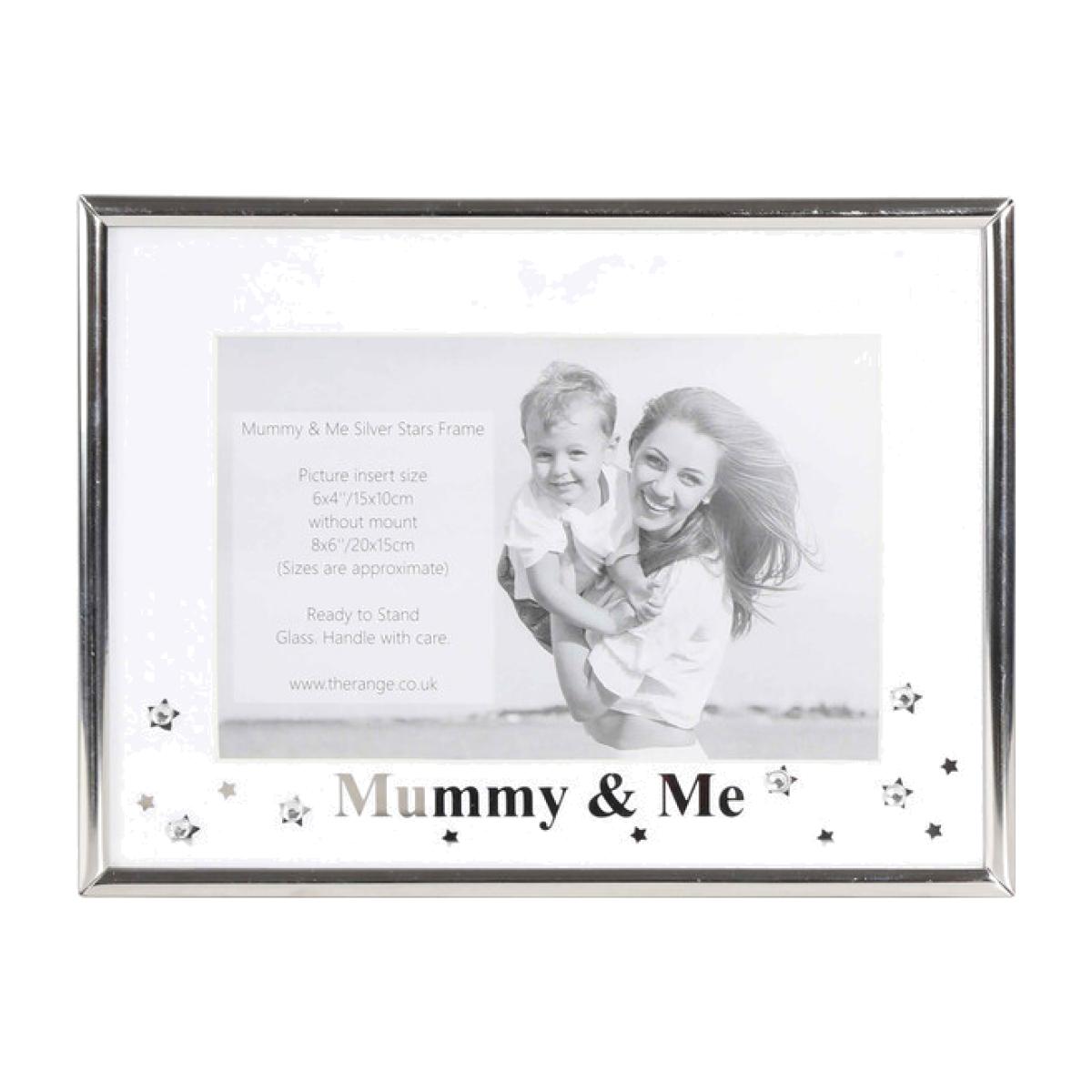Mummy and Me Silver Stars Frame – image 1
