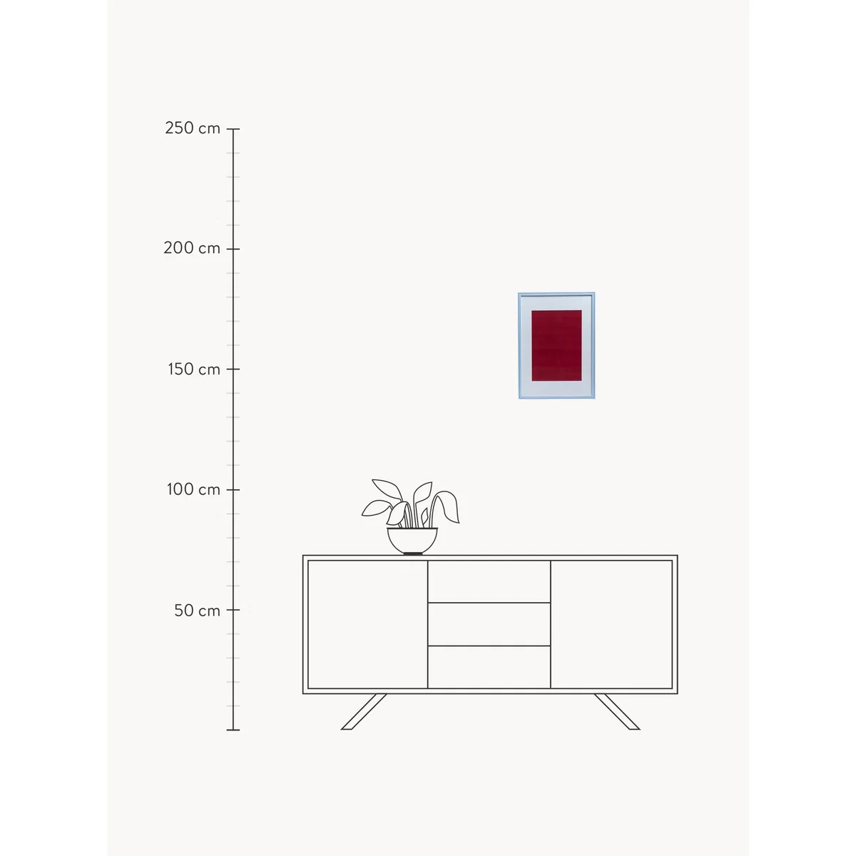 Pine Wood Picture Frame Osteria – image 4