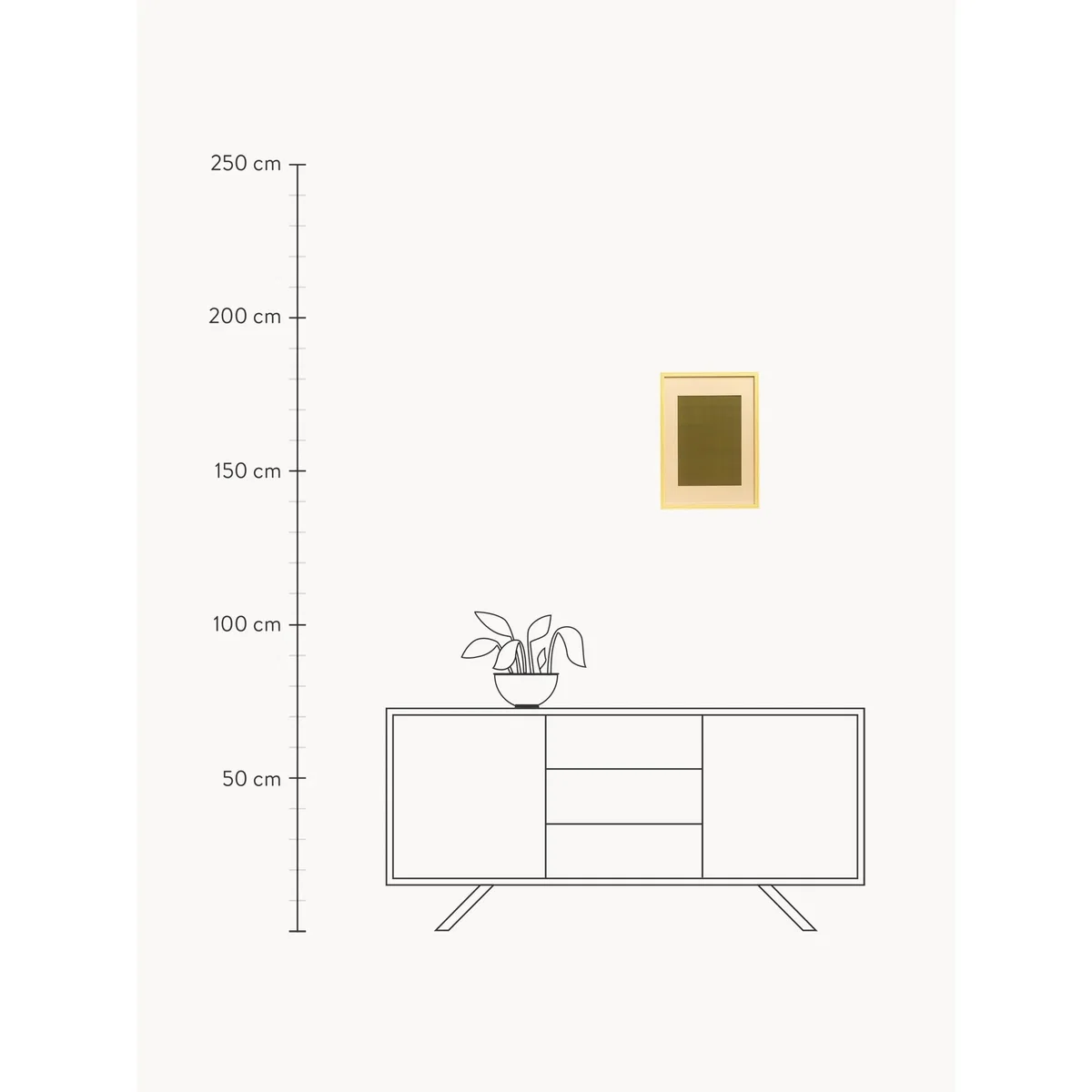 Pine Wood Picture Frame Osteria – image 5