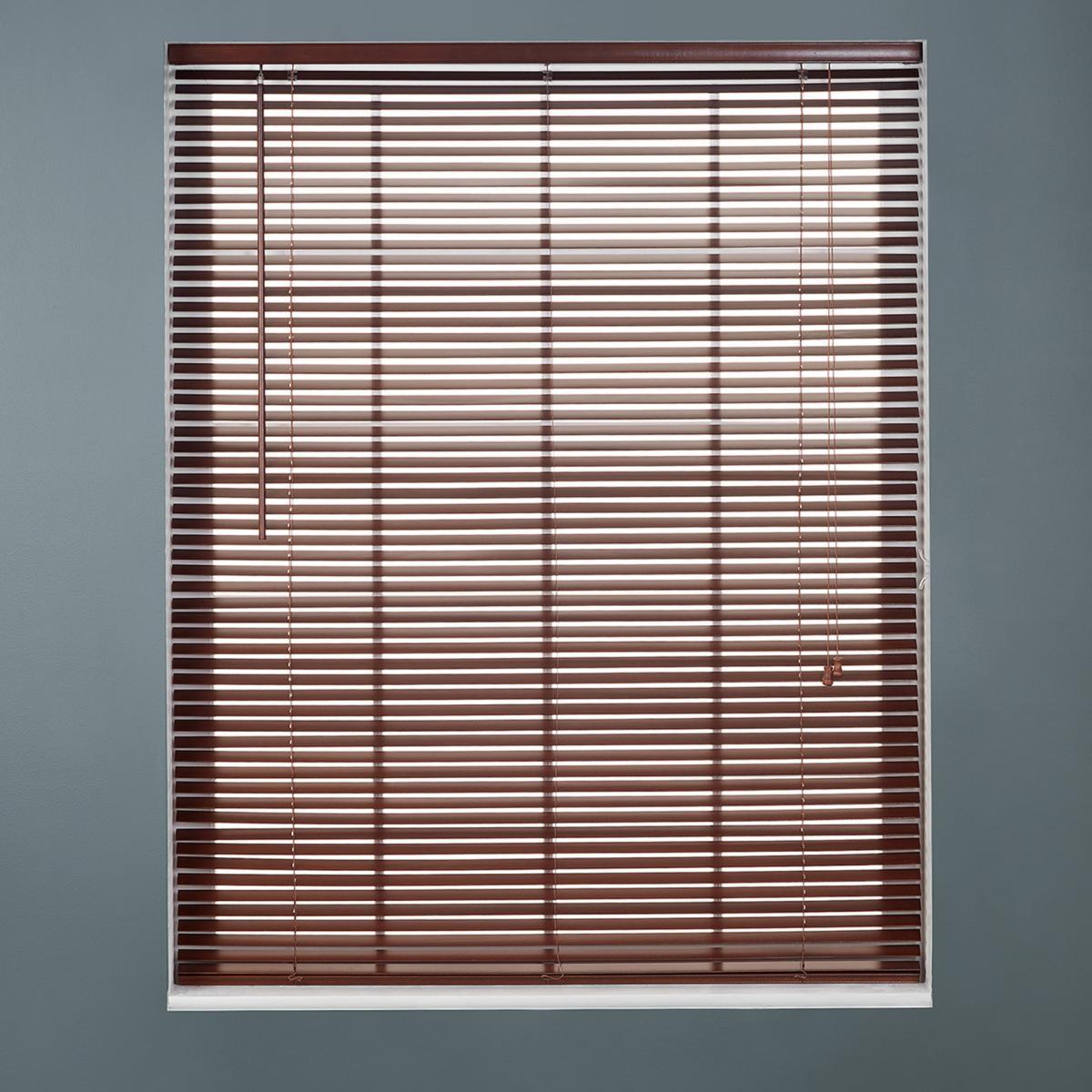 Dark Wood Venetian Blind 27mm Slats Acacia (Brown) – image 5