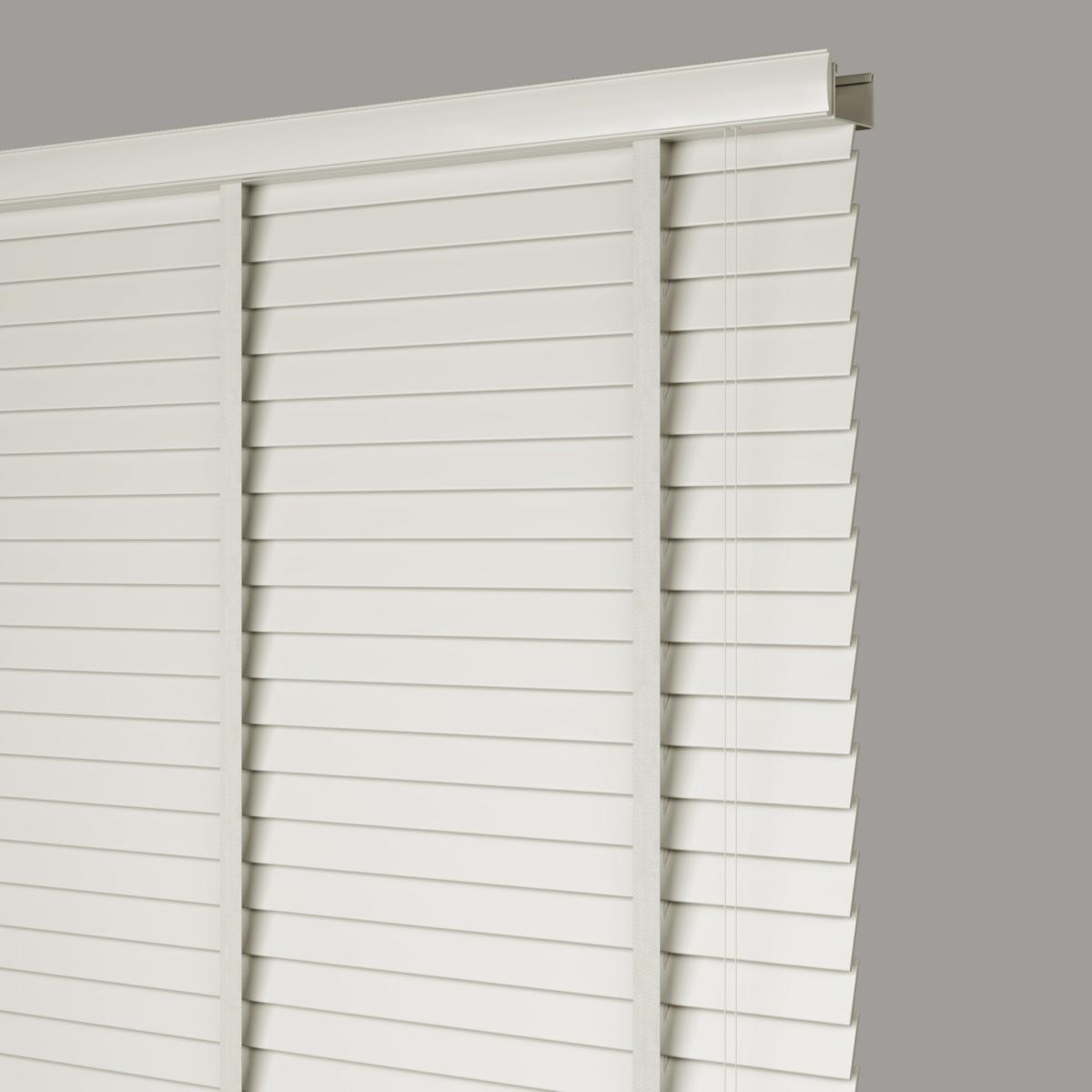 Dove Grey Wooden Venetian Blind 50mm Slats Grey – image 3