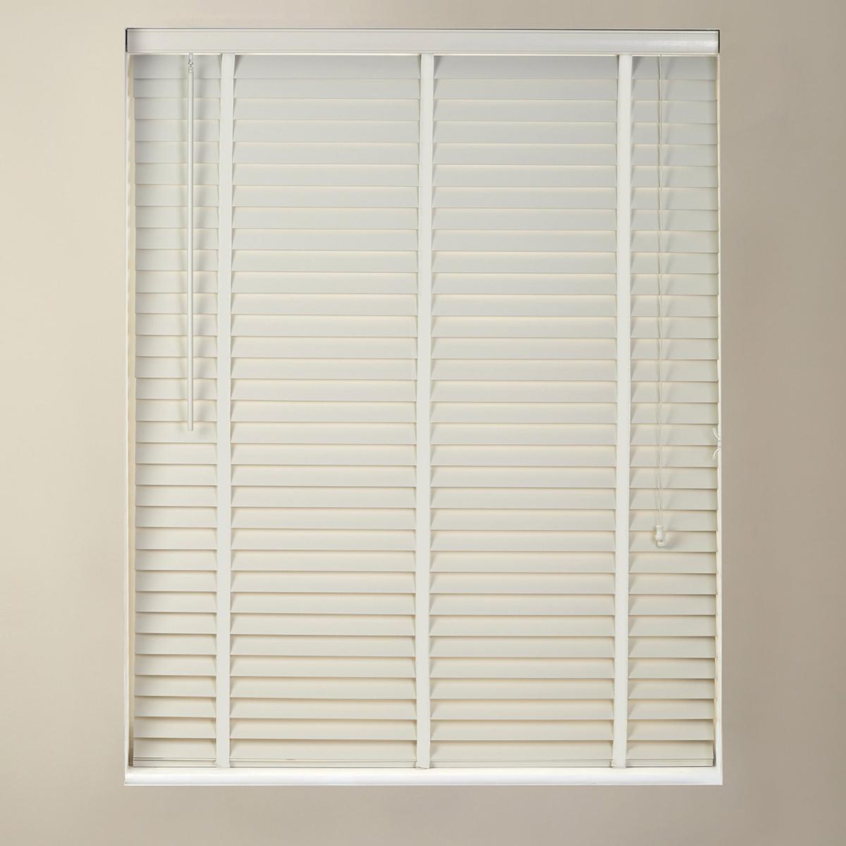 Dove Grey Wooden Venetian Blind 50mm Slats Grey – image 4