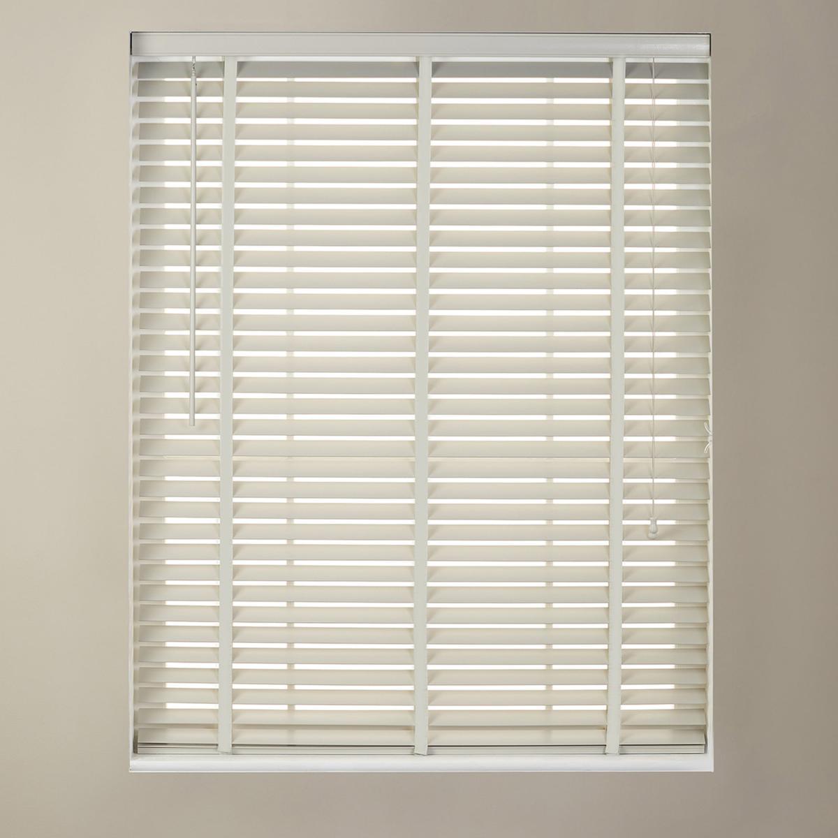 Dove Grey Wooden Venetian Blind 50mm Slats Grey – image 5