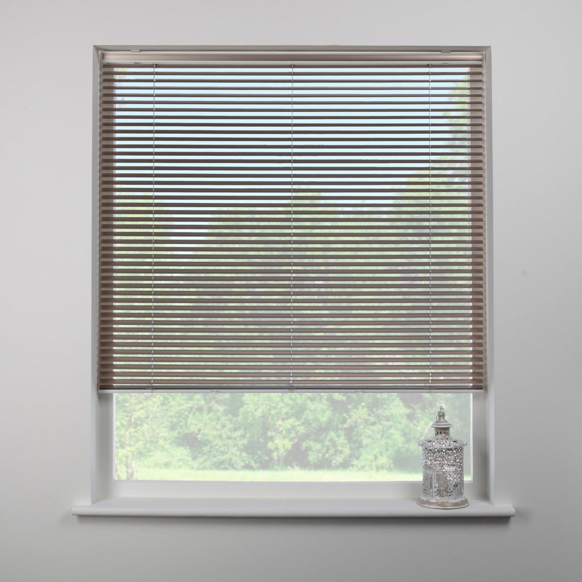 Swish Champagne Cordless Aluminium Venetian Blind 25mm Slats Gold – image 2