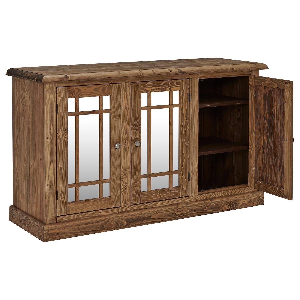 Sherwood 3 Door Sideboard, Dark Brown | Barker & Stonehouse – image 4