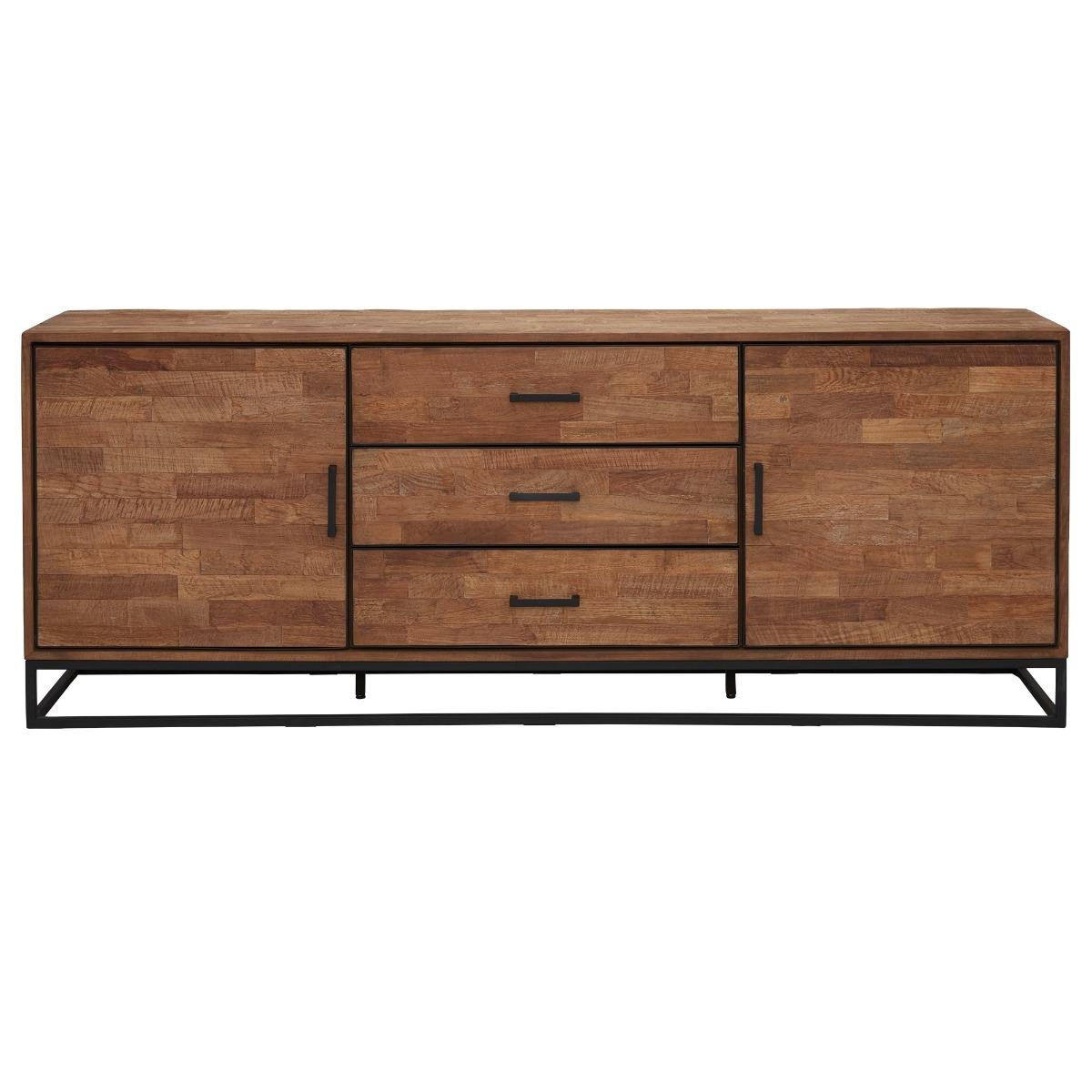 Borneo 2 Door 3 Drawer Dresser, 776 Wood | Barker & Stonehouse – image 2