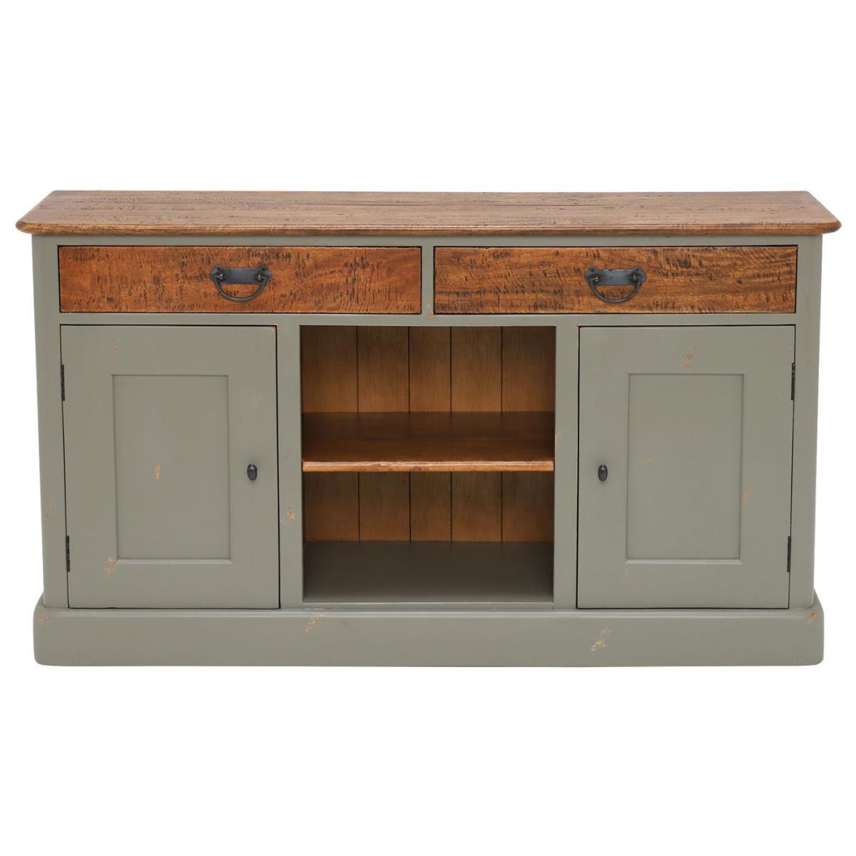 Maison 2 Door 2 Drawer Sideboard, Albany And Moss Grey – image 2