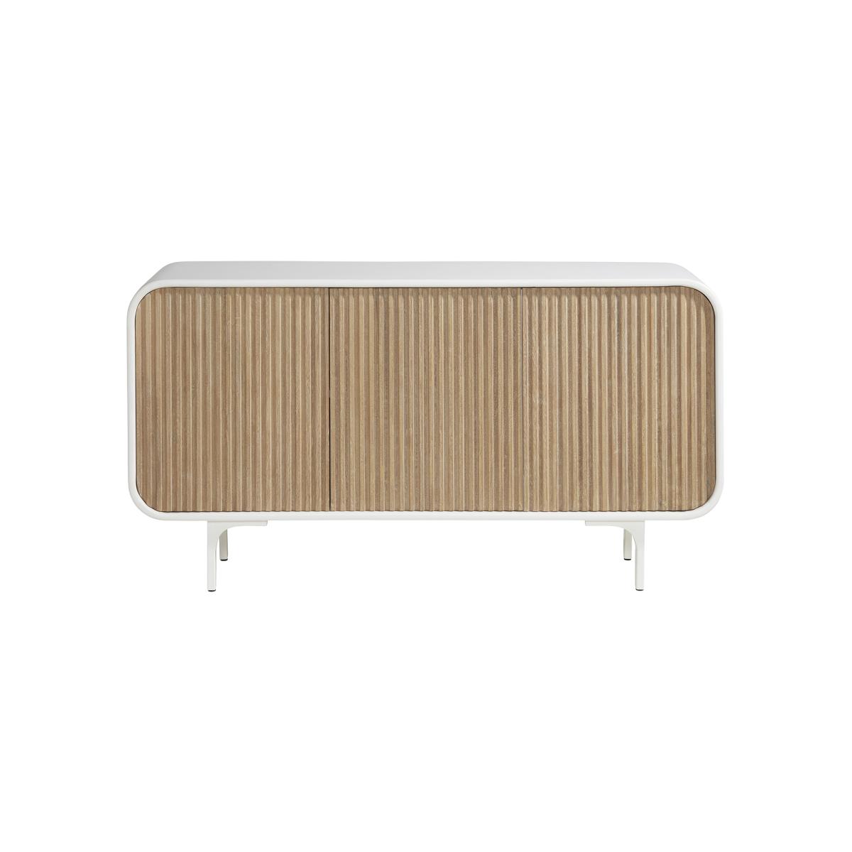 Femi 3 Door Sideboard, Neutral | Barker & Stonehouse – image 3