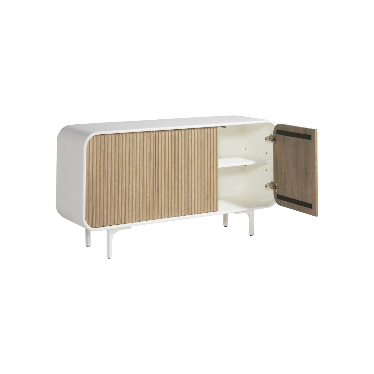 Femi 3 Door Sideboard, Neutral | Barker & Stonehouse – image 5