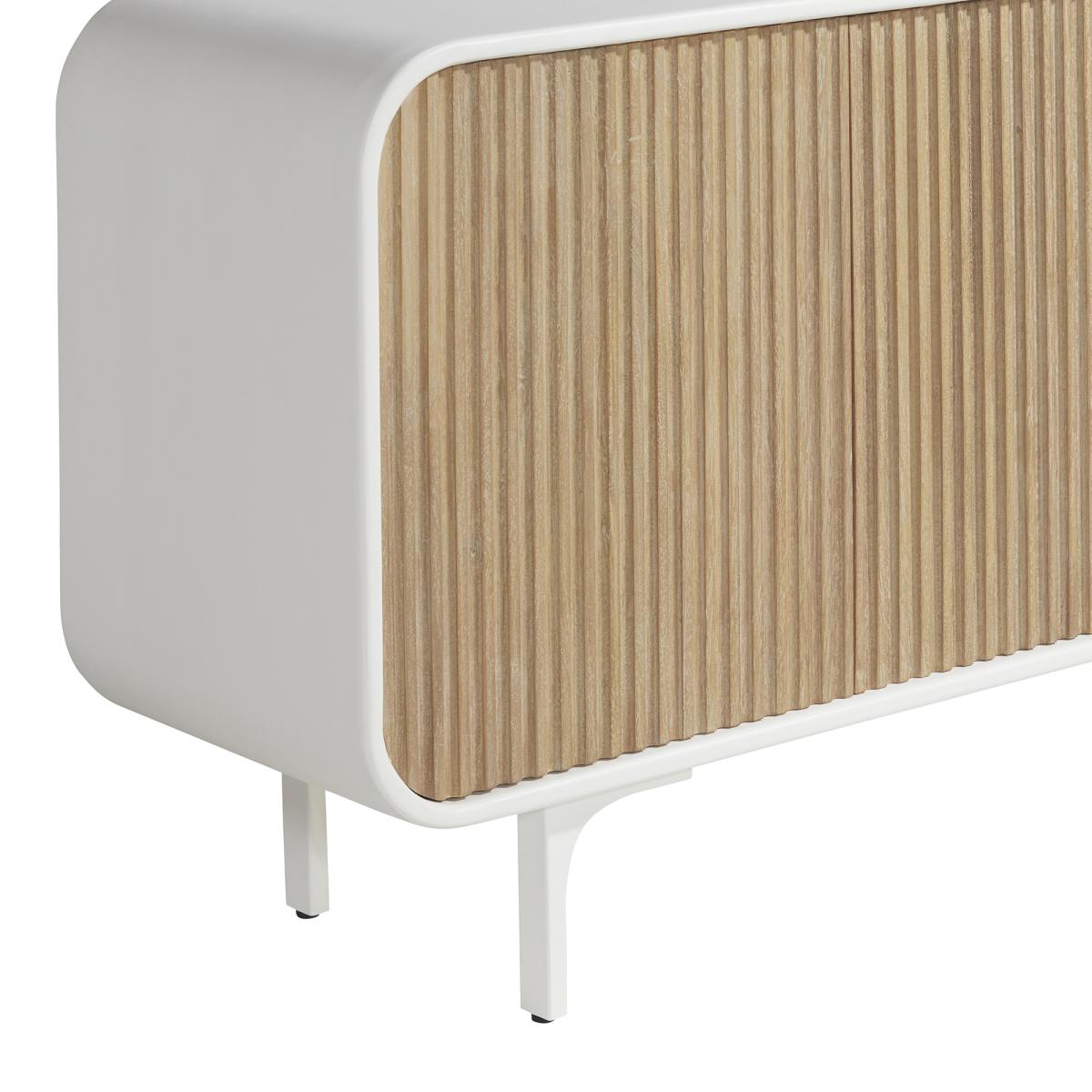 Femi 3 Door Sideboard, Neutral | Barker & Stonehouse – image 6