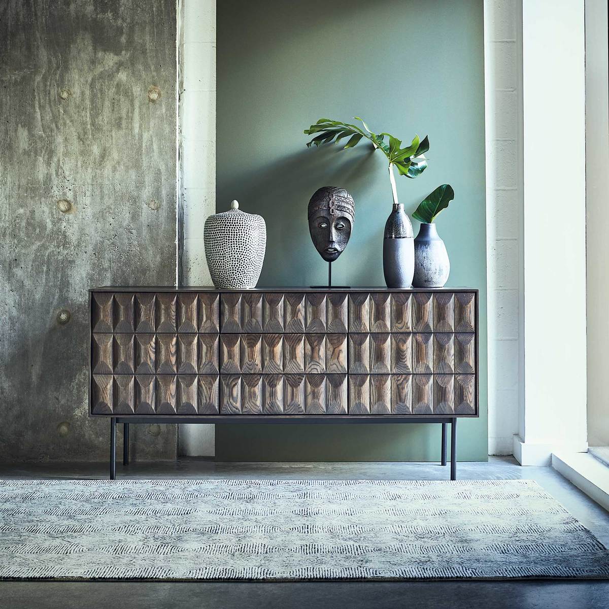 Amos 3 Section Sideboard – image 3