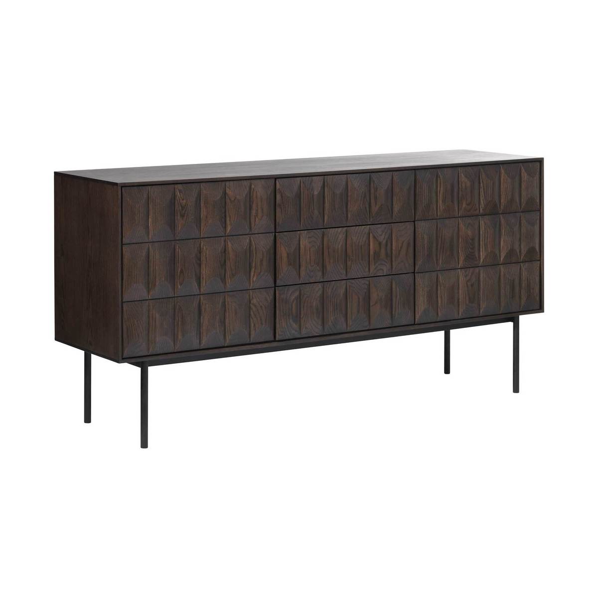 Amos 3 Section Sideboard – image 2