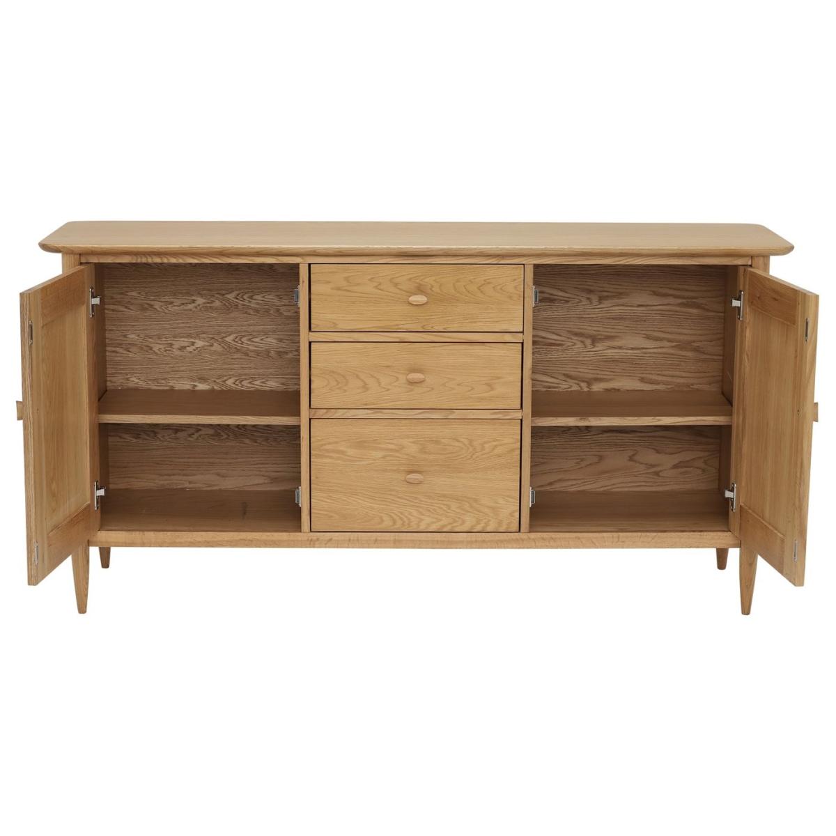 Ercol Teramo Large Oak Sideboard Oak Wood | Barker & Stonehouse – image 3