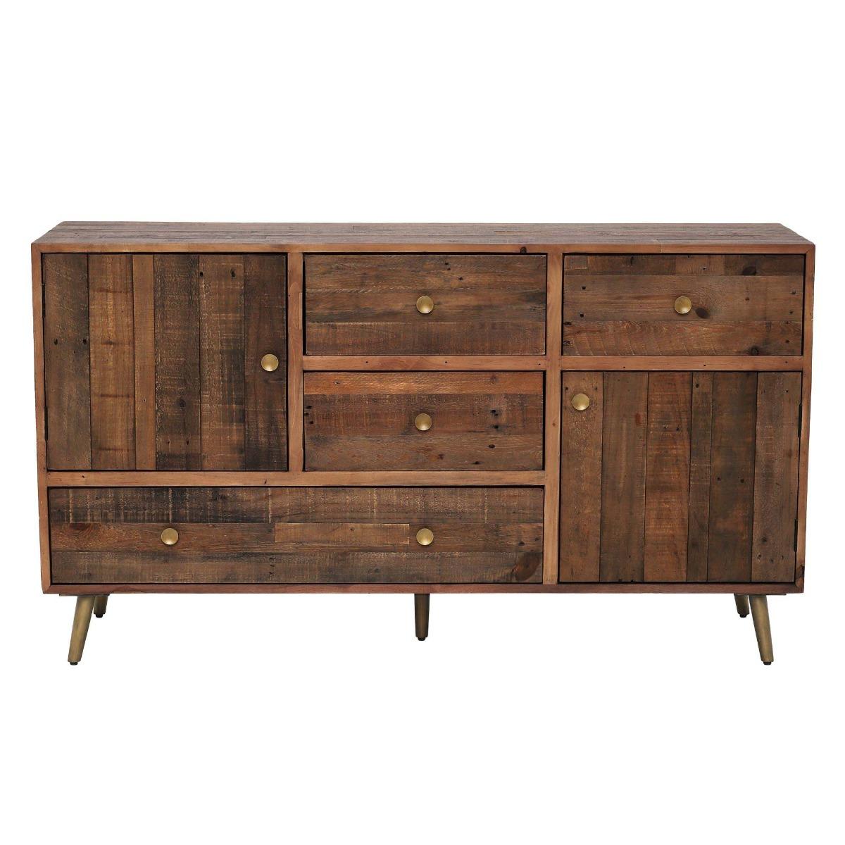 Modi 4 Drawer Sideboard, Brown | Barker & Stonehouse – image 3
