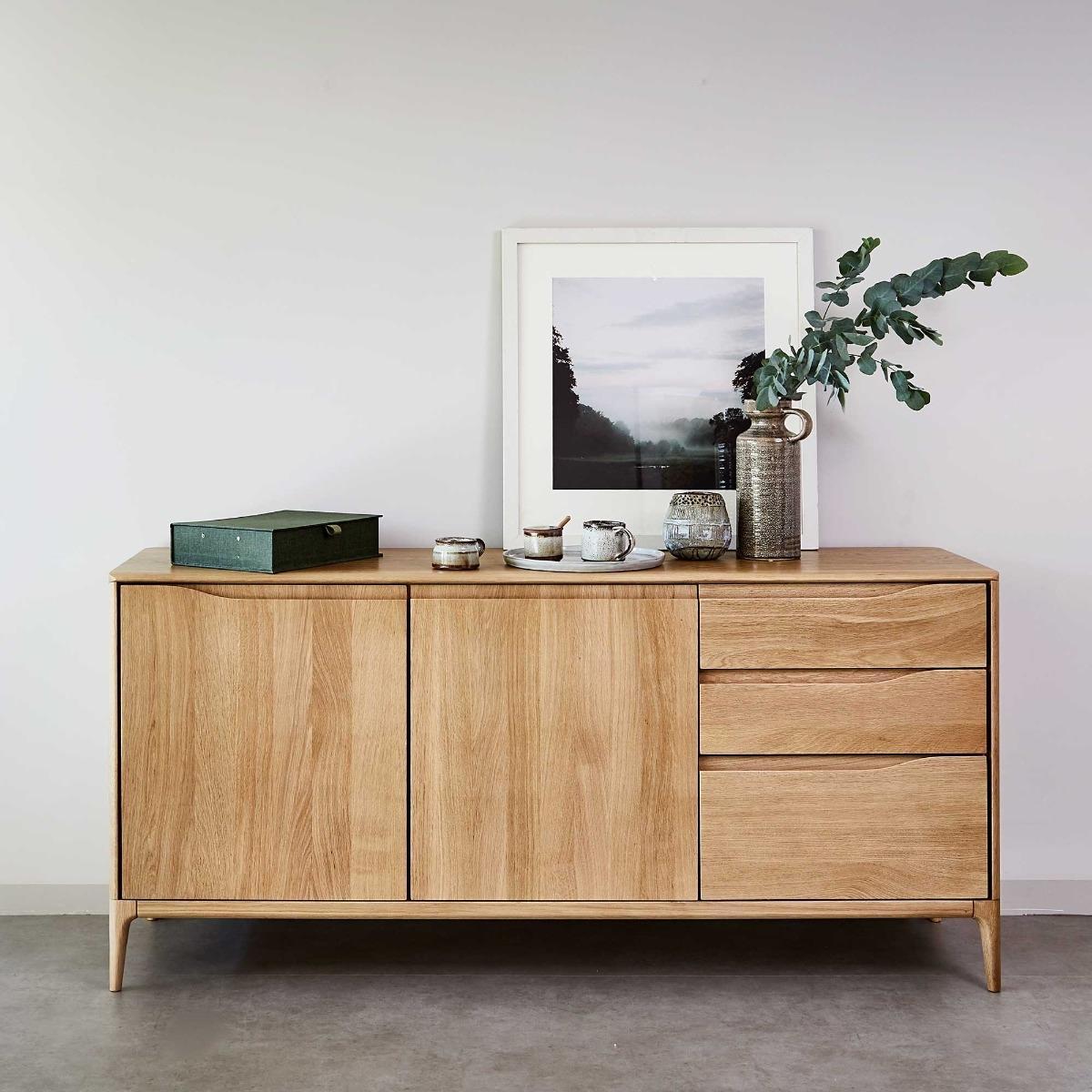 Ercol Romana Large Oak Sideboard – image 2
