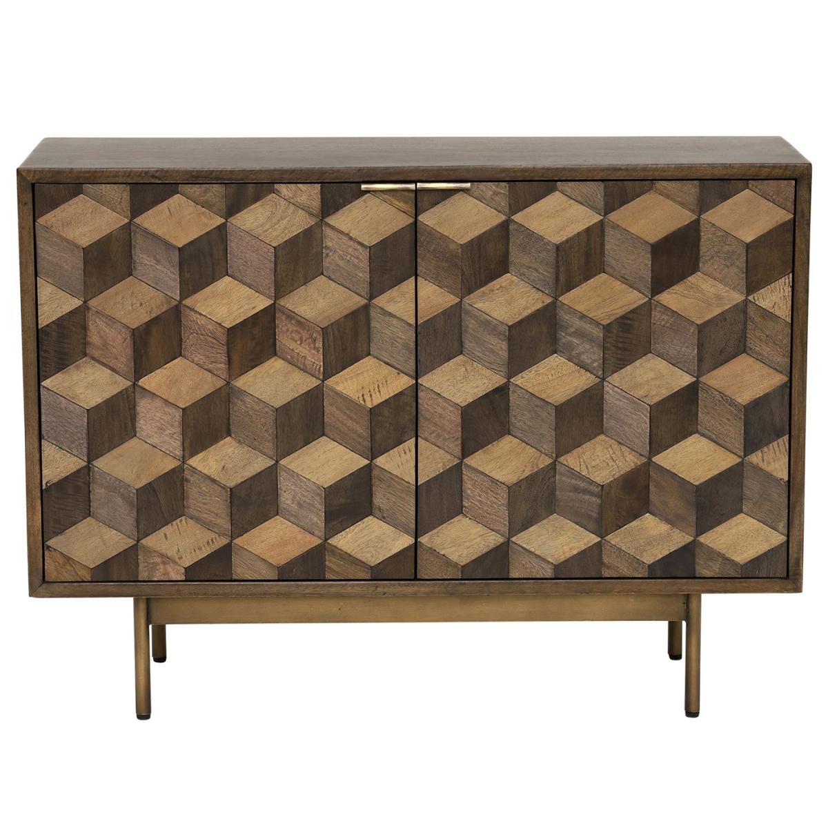 Facet 2 Door Sideboard, Mango Mango Wood | Barker & Stonehouse – image 2