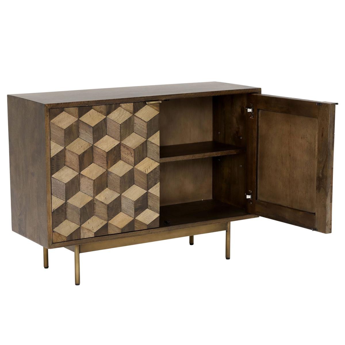 Facet 2 Door Sideboard, Mango Mango Wood | Barker & Stonehouse – image 4