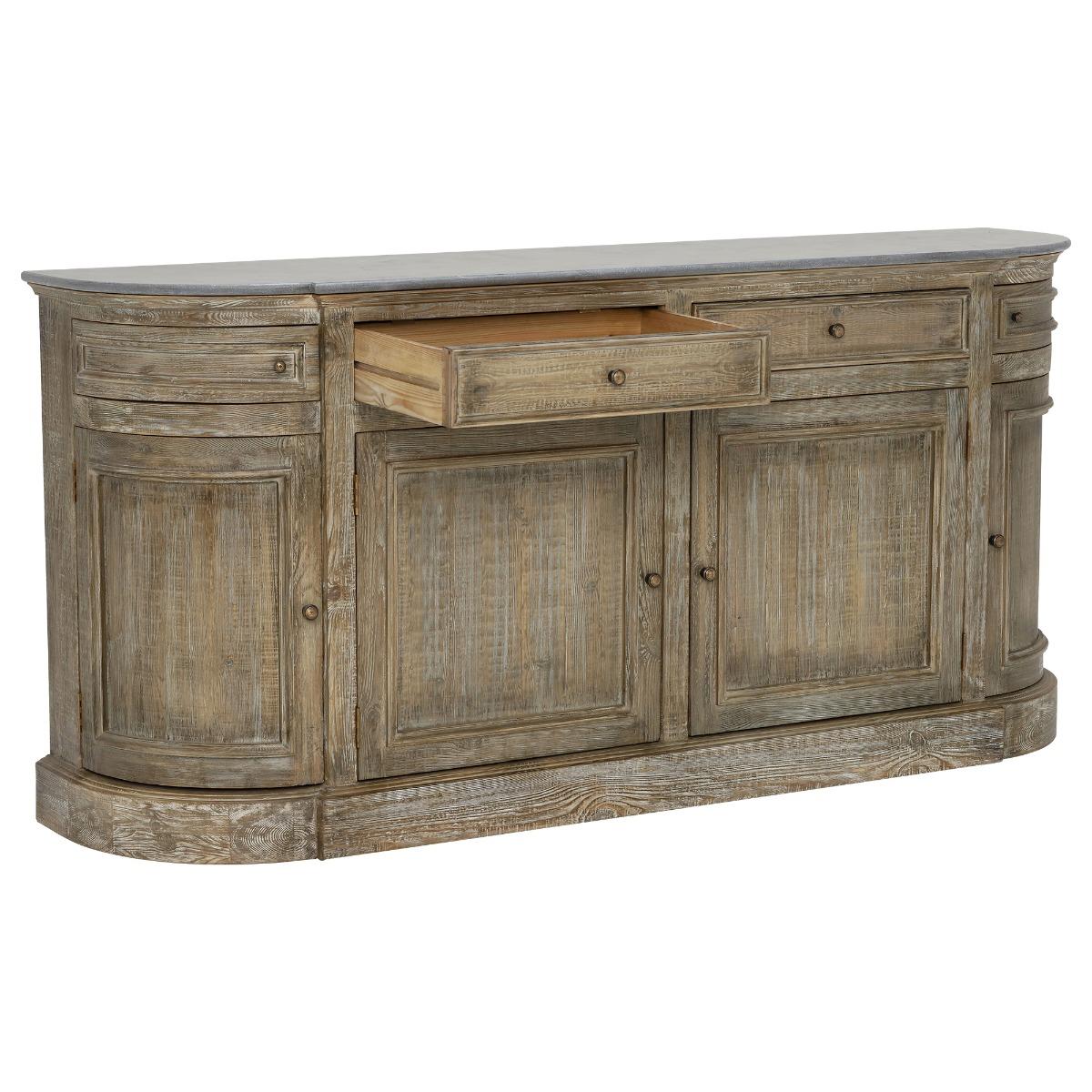Woolton 4 Door Sideboard, Grey | Barker & Stonehouse – image 5