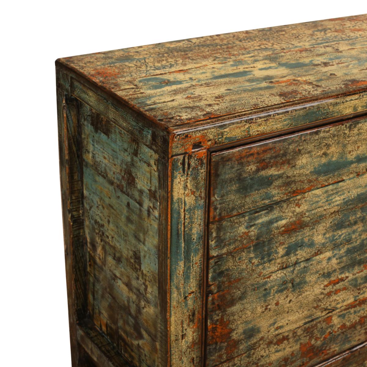 One of a Kind Song Cabinet With 3 Doors 238x48x87cm, Blue | Barker & Stonehouse – image 4