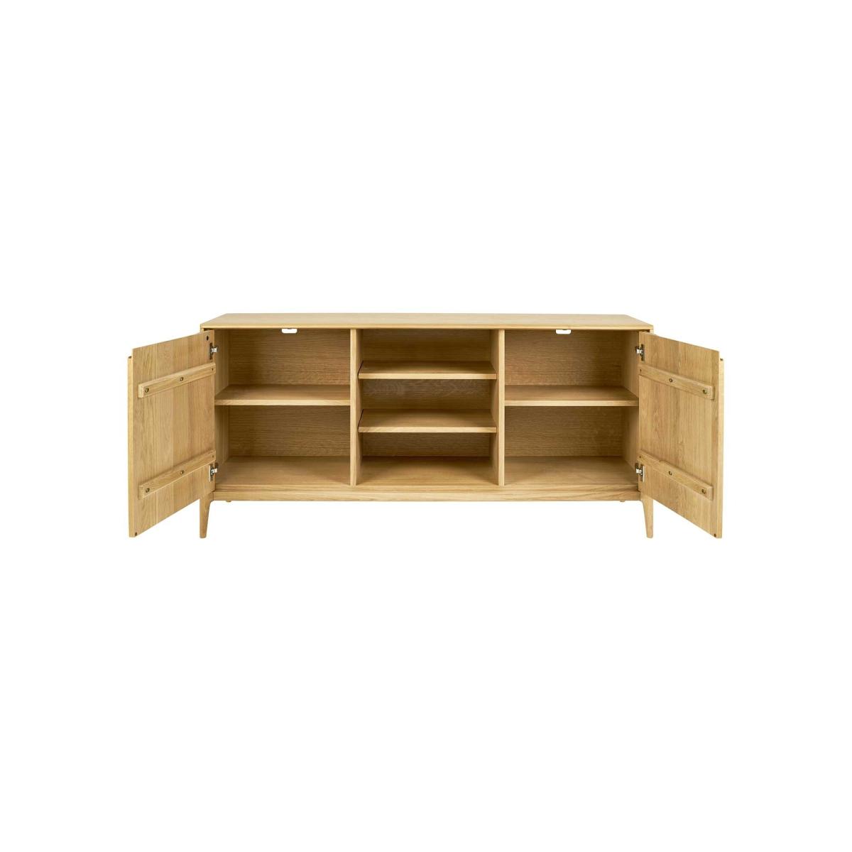 Ercol Romana Open Media Sideboard, Neutral Oak | Barker & Stonehouse – image 3
