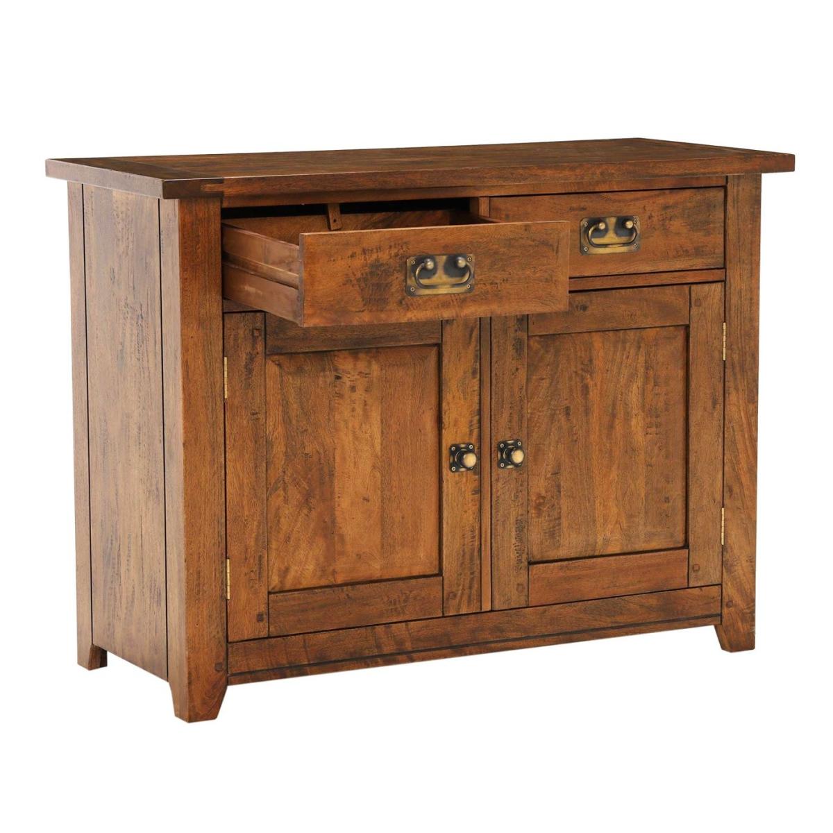 New Frontier Mango Wood Narrow Sideboard, Brown | Barker & Stonehouse – image 4