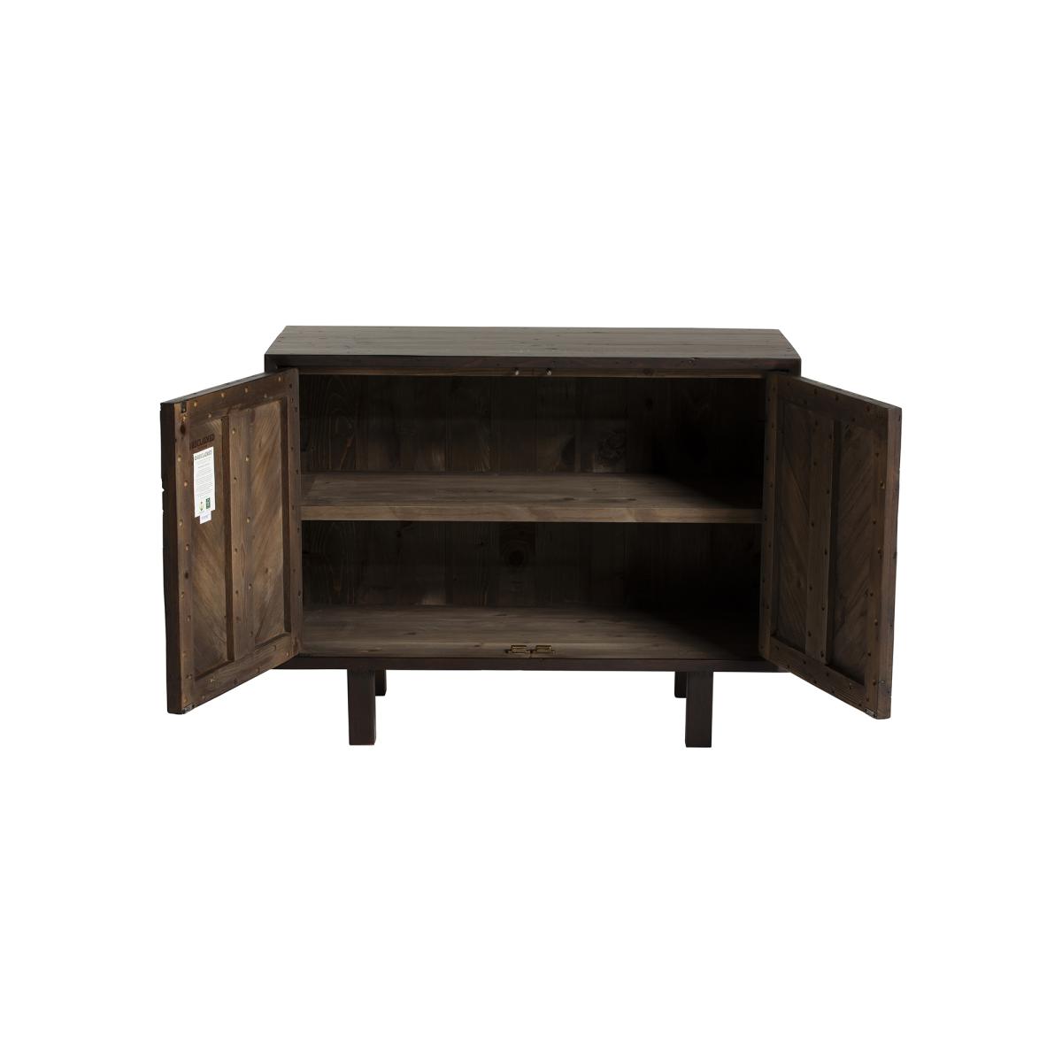 Elon Buffet Cabinet With 2 Cupboards, Brown | Barker & Stonehouse – image 3