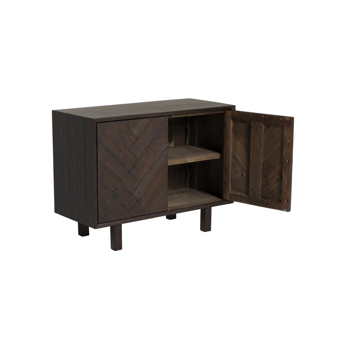 Elon Buffet Cabinet With 2 Cupboards, Brown | Barker & Stonehouse – image 4